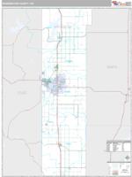 Washington County, OK Wall Map