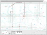 Washita County, OK Wall Map