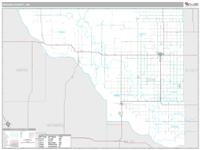 Woods County, OK Wall Map Zip Code