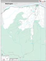 Hood River County, OR Wall Map Zip Code