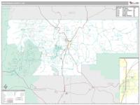 Jefferson County, OR Wall Map Zip Code