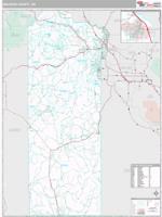 Malheur County, OR Wall Map Zip Code