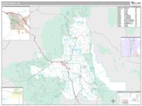 Union County, OR Wall Map Zip Code