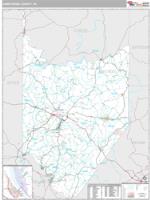 Armstrong County, PA Wall Map Zip Code