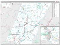 Cambria County, PA Wall Map Zip Code