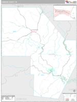 Cameron County, PA Wall Map Zip Code