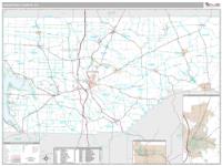 Crawford County, PA Wall Map Zip Code