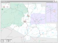 Elk County, PA Wall Map Zip Code