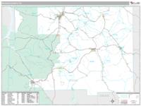 McKean County, PA Wall Map Zip Code