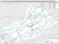 Schuylkill County, PA Wall Map