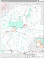 Venango County, PA Wall Map Zip Code