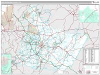 Westmoreland County, PA Wall Map Zip Code