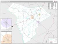 Allendale County, SC Wall Map Zip Code