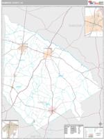 Bamberg County, SC Wall Map Zip Code