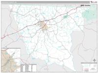 Cherokee County, SC Wall Map Zip Code