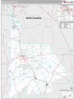 Lancaster County, SC Wall Map Zip Code