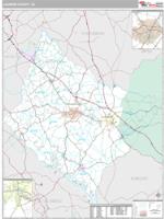 Laurens County, SC Wall Map Zip Code