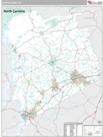 Pickens County, SC Wall Map Zip Code
