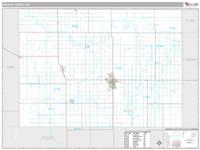 Beadle County, SD Wall Map Zip Code