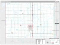 Brookings County, SD Wall Map Zip Code