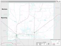 Butte County, SD Wall Map