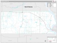 Corson County, SD Wall Map