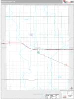 Hanson County, SD Wall Map Zip Code