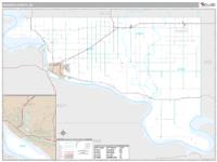 Hughes County, SD Wall Map Zip Code
