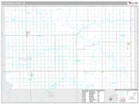 Hutchinson County, SD Wall Map