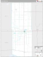 Hyde County, SD Wall Map Zip Code