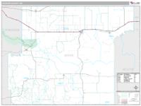 Jackson County, SD Wall Map Zip Code