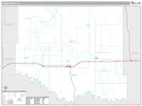 Jones County, SD Wall Map Zip Code