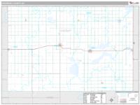 Kingsbury County, SD Wall Map Zip Code