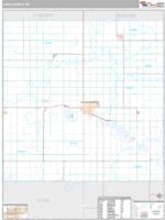 Lake County, SD Wall Map Zip Code