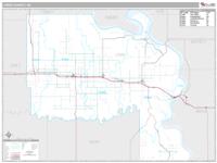 Lyman County, SD Wall Map Zip Code