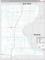 Roberts County, SD Wall Map Zip Code