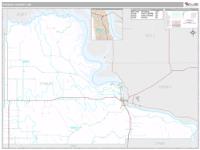 Stanley County, SD Wall Map Zip Code