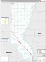 Union County, SD Wall Map Zip Code
