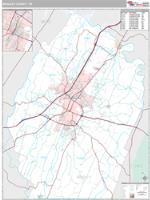 Bradley County, TN Wall Map Zip Code
