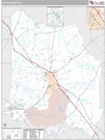 Coffee County, TN Wall Map Zip Code