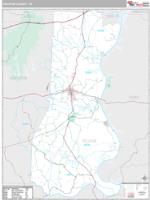 Decatur County, TN Wall Map Zip Code