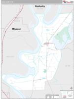 Lake County, TN Wall Map Zip Code
