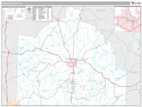 Lincoln County, TN Wall Map Zip Code