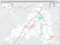 Loudon County, TN Wall Map Zip Code