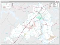 Loudon County, TN Wall Map Zip Code