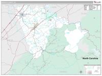 Monroe County, TN Wall Map Zip Code
