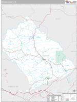 Morgan County, TN Wall Map Zip Code