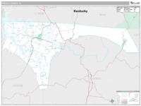 Pickett County, TN Wall Map Zip Code