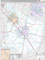 Rutherford County, TN Wall Map