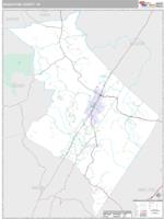 Sequatchie County, TN Wall Map Zip Code